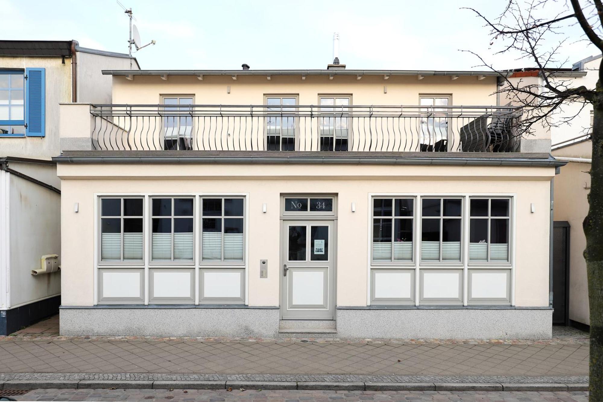 Appartementhaus Strandnähe Rostock Buitenkant foto